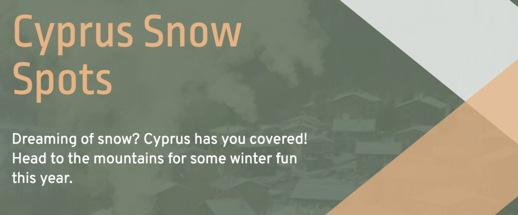 where to see snow in Cyprus