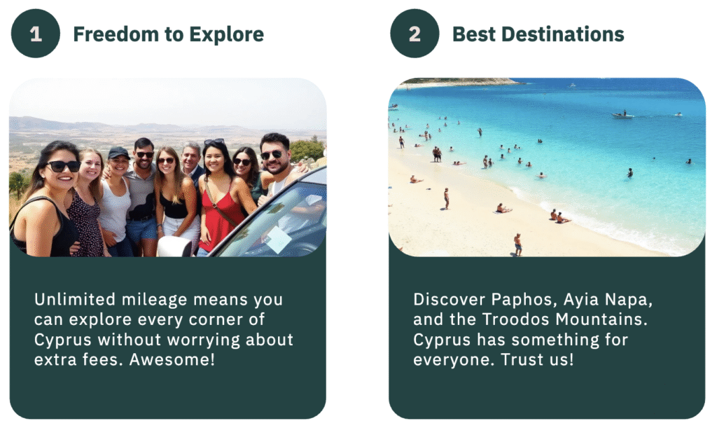 Benefits of Unlimited Mileage Car Rentals in Cyprus
