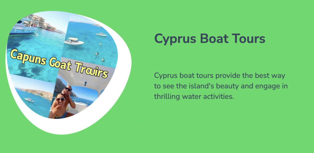 Cyprus Boat Tours