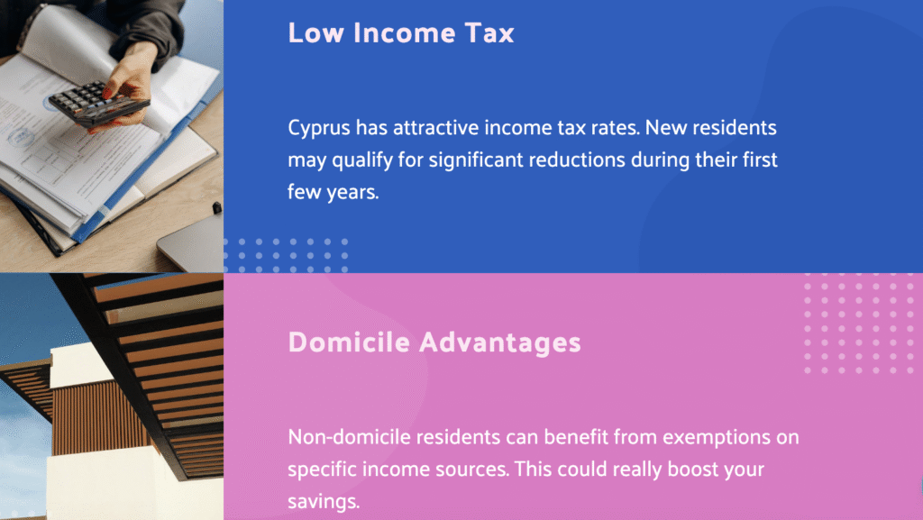 Cyprus has established double tax treaties