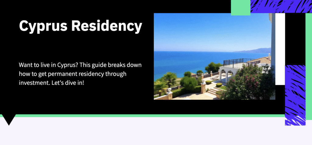 Cyprus residency by investment