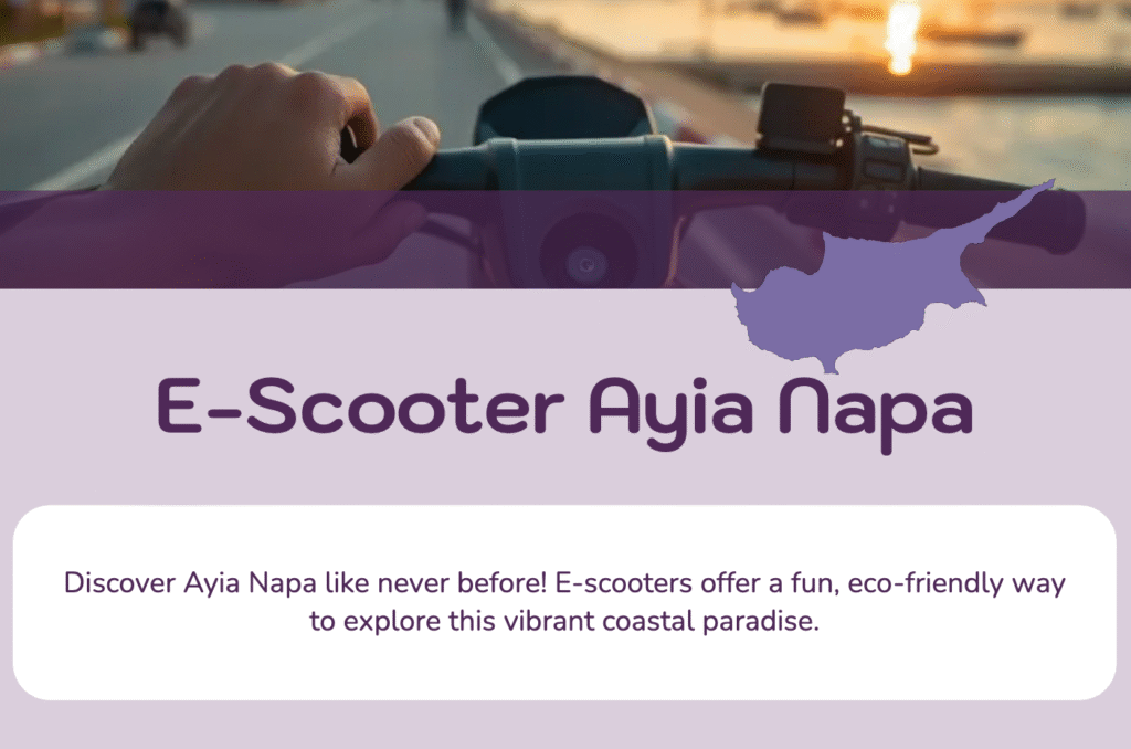 electric scooter rental Ayia Napa