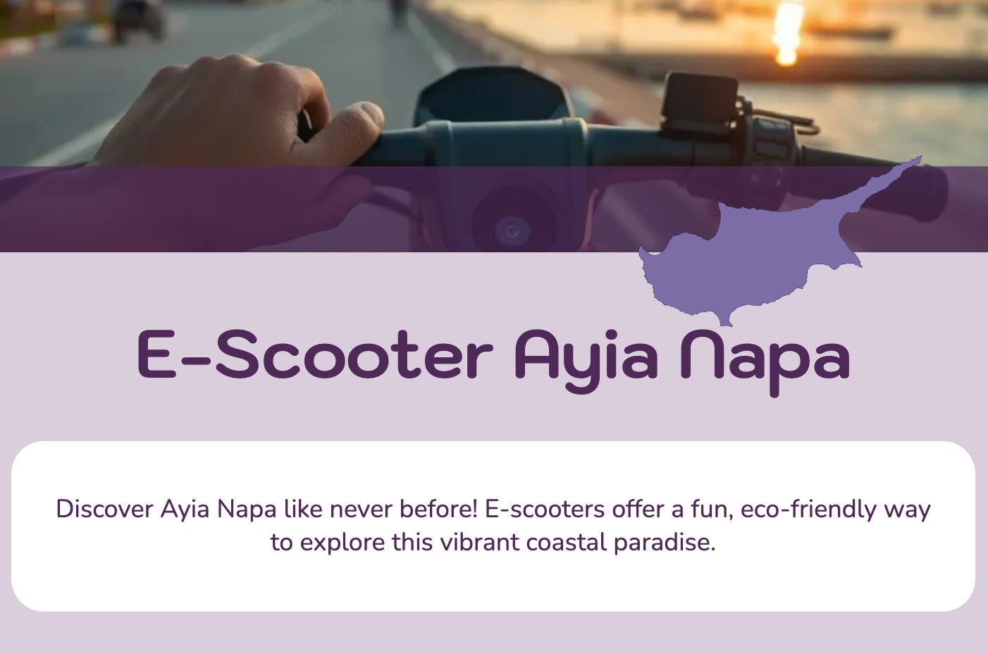 electric scooter rental Ayia Napa
