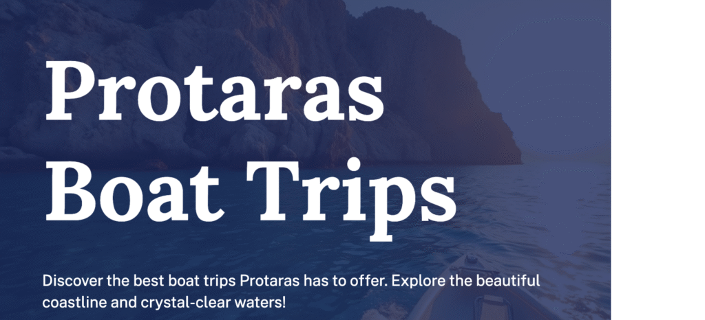 Protaras boat tours