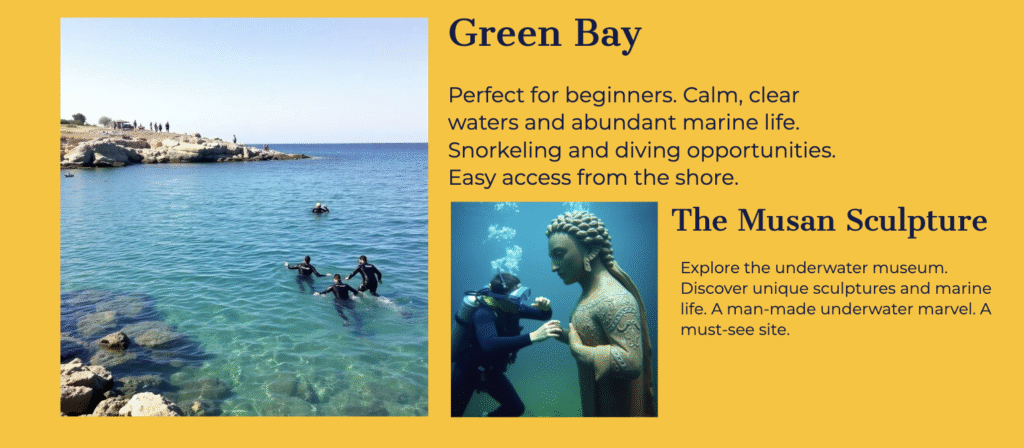 Top dive sites in Ayia Napa