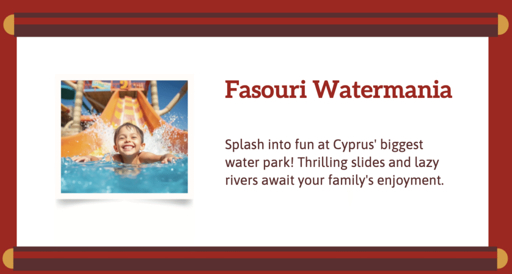 amusement parks in Cyprus